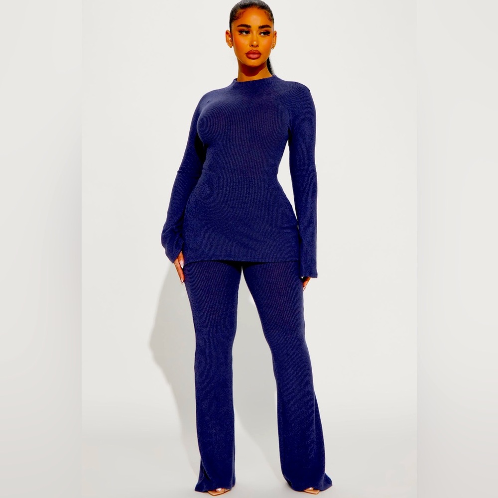 Fashion Nova Matching Set Clarissa Cozy Pants set NWT